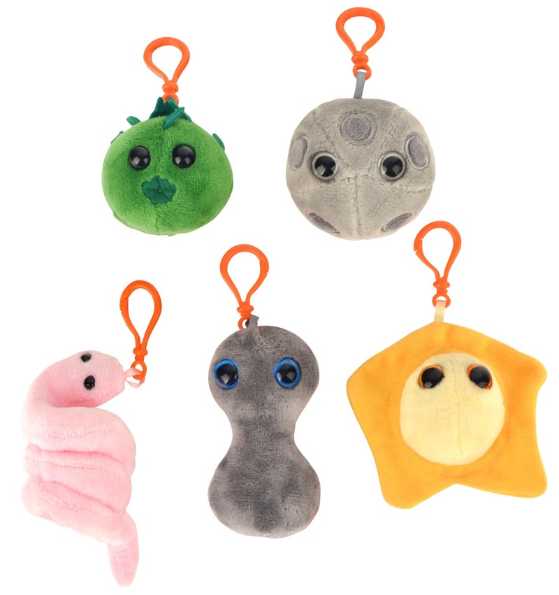 Giant Microbes GIANTmicrobes Tainted Love Themed Gift Box, STIs, STDs, Medical Lab Technician Gifts, OBGYN Gifts for Doctors, Infection Prevention Gift, Infection Control Nurse, Medical Presents, Bag Charms - Image 2